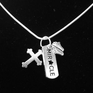 Baby Miracle  22"\ .925 Sterling Silver Necklace